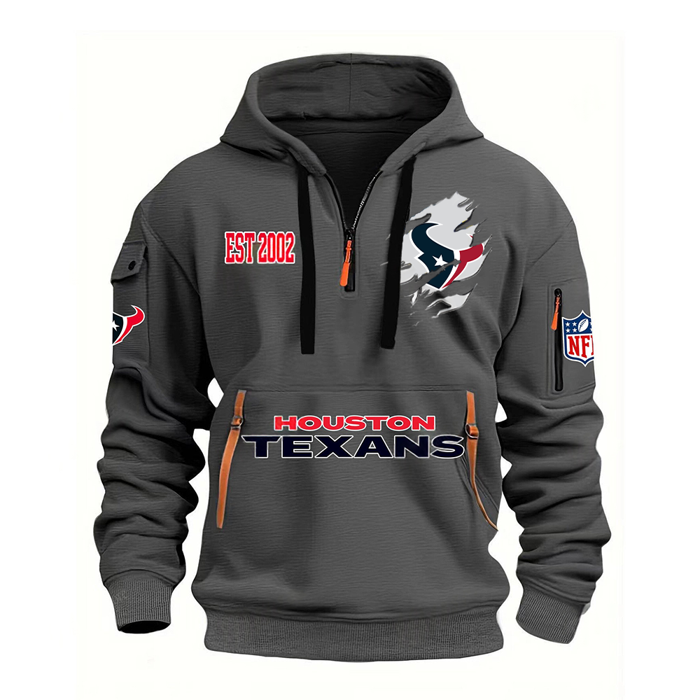 NFL x HOU EST 2002 Half Zipper Hoodie HLP HLPHUONG