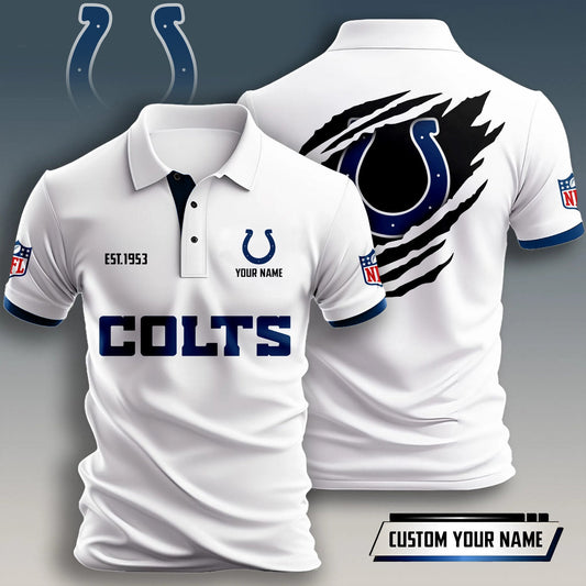 NFL x IND Est Personalized Polo Shirt HLP