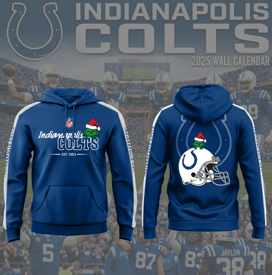 NFL x IND Merry Grinchmas 3D Hoodie HLP HLPHUONG