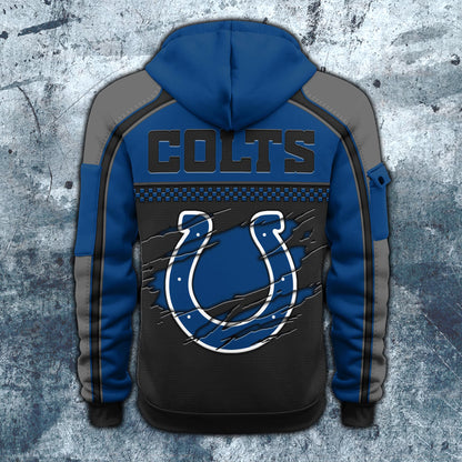 NFL x IND Personalized Half-zip Hoodie HLP