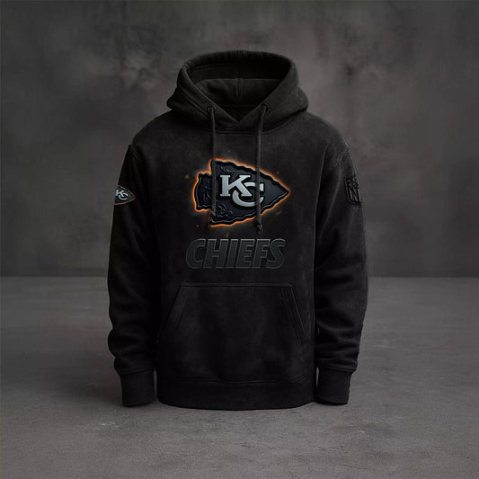 NFL x KC Black Out 3D Hoodie HLP HLPHUONG