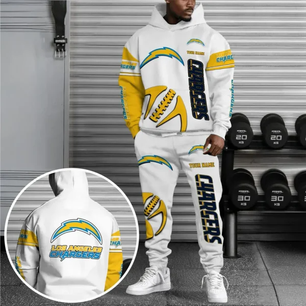 NFL x LAC Combo Hoodie And Long Sweatpants New Trends V1 NAK NHT