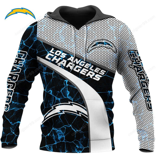 NFL x LAC Electric Marble Personalized Hoodie HLP HLPHUONG