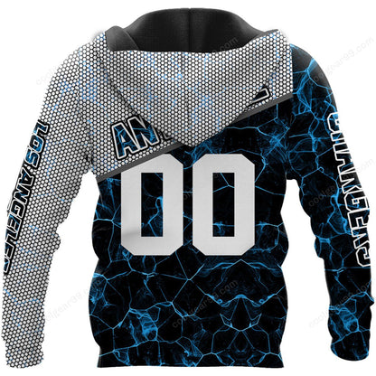 NFL x LAC Electric Marble Personalized Hoodie HLP HLPHUONG