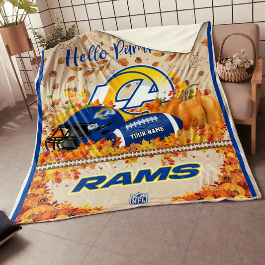 NFL x LAR Hello Pumpkin Quilt HLP