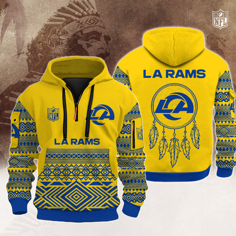 NFL x LAR Native Half-zip Hoodie HLP