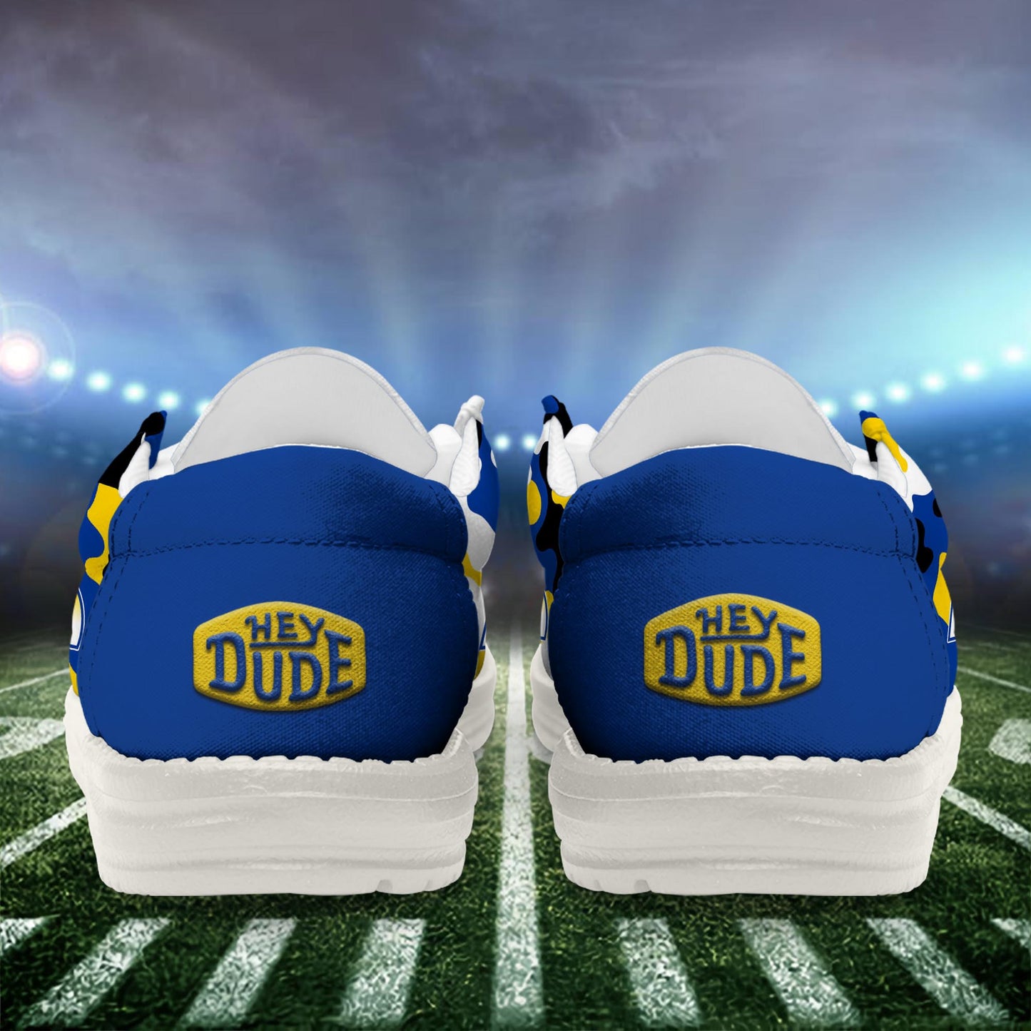 NFL x LAR Personalized Canvas Loafer Shoes HLP