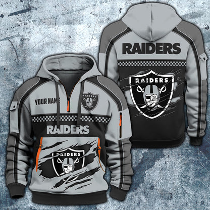 NFL x LV Personalized Half-zip Hoodie HLP