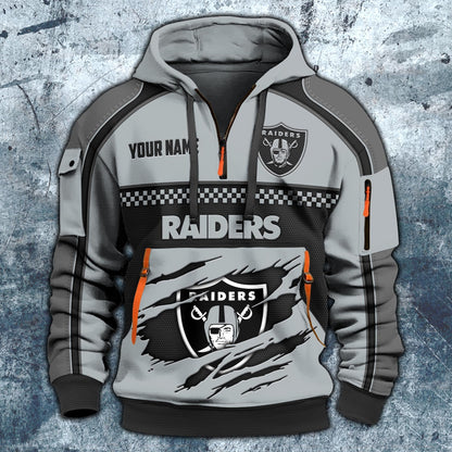 NFL x LV Personalized Half-zip Hoodie HLP