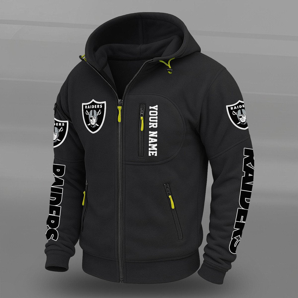 NFL x LV Personalized Powerline Full Zip Hoodie HLP HLPHUONG