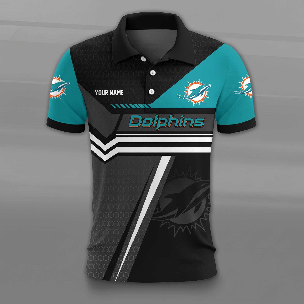 NFL x MIA Personalized 3D Polo Shirt HLP HLPHUONG