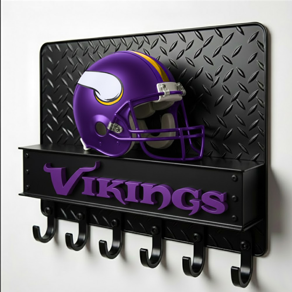 NFL x MIN Helmet Wall Key Holder HLP HLPHUONG
