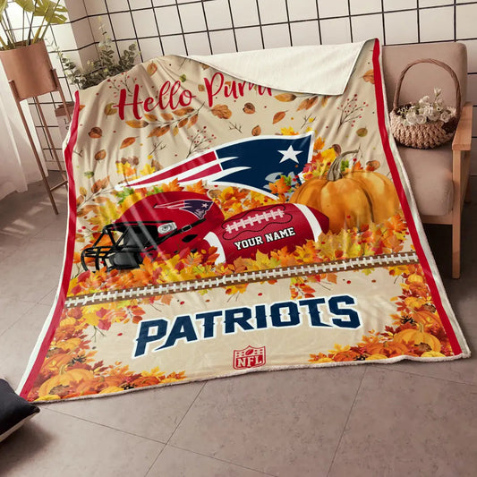 NFL x NE Hello Pumpkin Quilt HLP