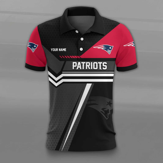 NFL x NE Personalized 3D Polo Shirt HLP HLPHUONG