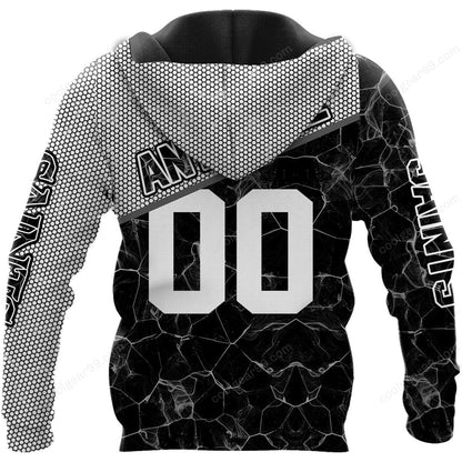 NFL x NO Electric Marble Personalized Hoodie HLP HLPHUONG