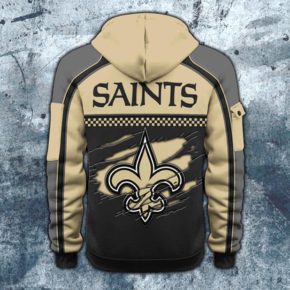 NFL x NO Personalized Half-zip Hoodie HLP