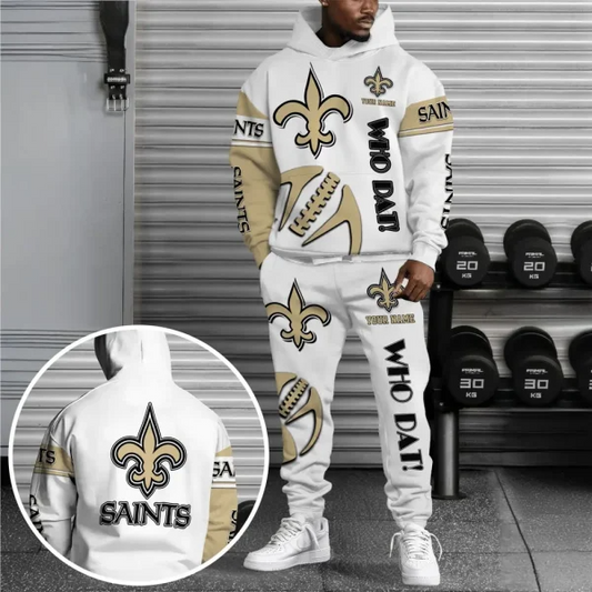 NFL x NOS Combo Hoodie And Long Sweatpants New Trends V1 NAK NHT