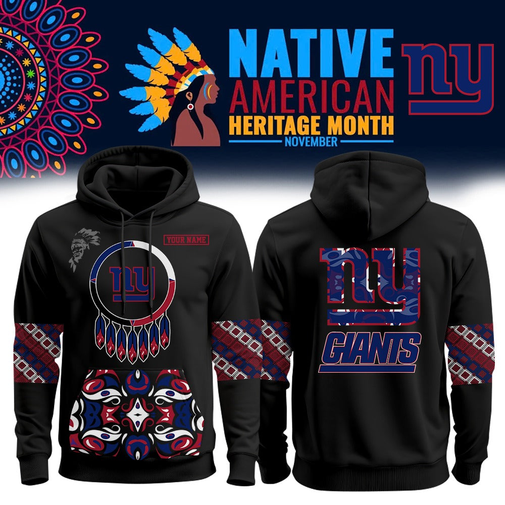 NFL x NYG  Native Amercan Hoodie Edition V1 NAK