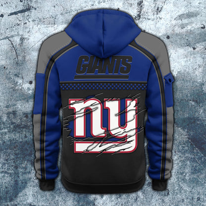 NFL x NYG Personalized Half-zip Hoodie HLP