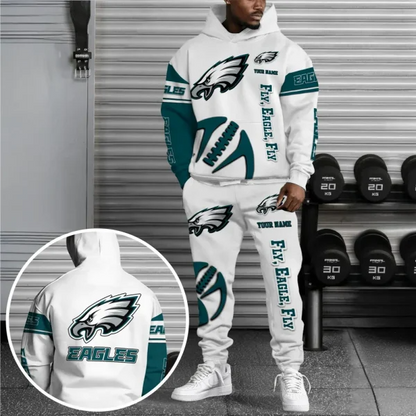 NFL x PE Combo Hoodie And Long Sweatpants New Trends V1 NAK NHT