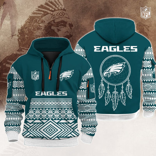 NFL x PHI Native Half-zip Hoodie HLP