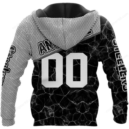 NFL x PIT Electric Marble Personalized Hoodie HLP HLPHUONG