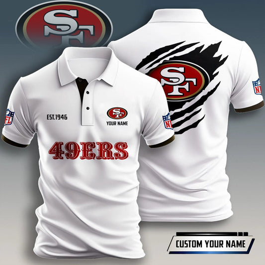 NFL x SF Est Personalized Polo Shirt HLP