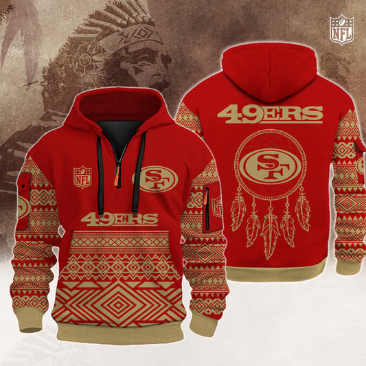 NFL x SF Native Half-zip Hoodie HLP