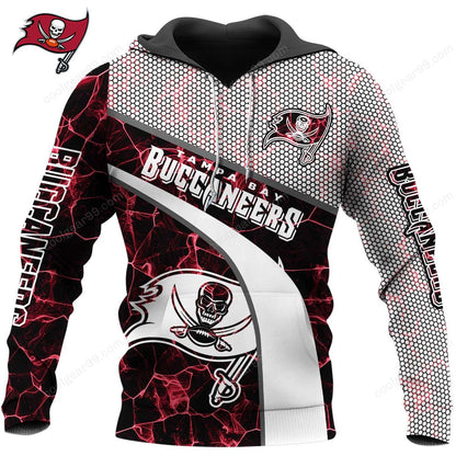 NFL x TB Electric Marble Personalized Hoodie HLP HLPHUONG