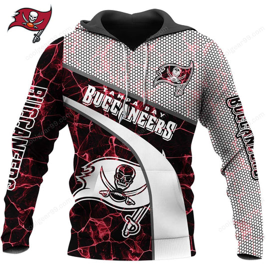 NFL x TB Electric Marble Personalized Hoodie HLP HLPHUONG