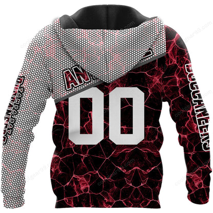 NFL x TB Electric Marble Personalized Hoodie HLP HLPHUONG