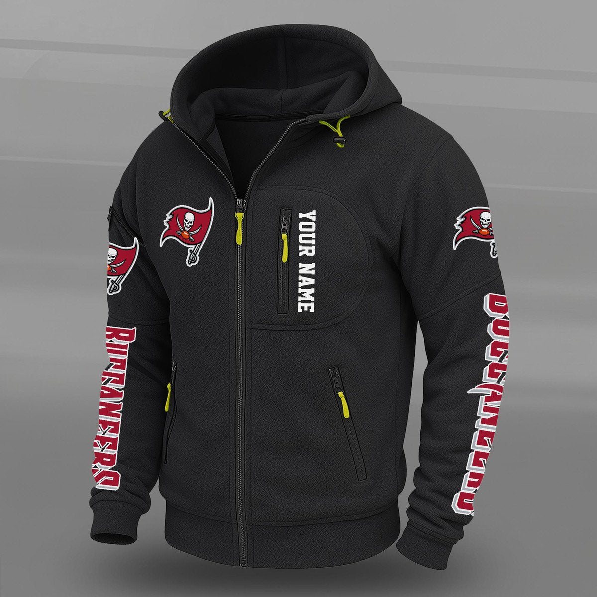 NFL x TB Personalized Powerline Full Zip Hoodie HLP HLPHUONG