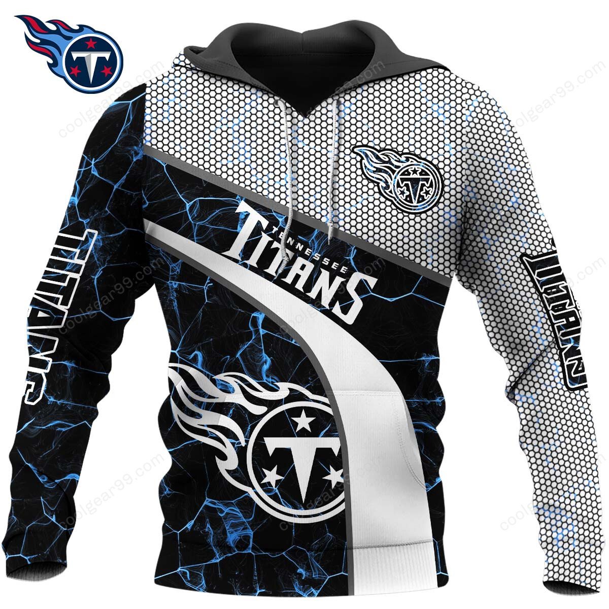 NFL x TEN Electric Marble Personalized Hoodie HLP HLPHUONG