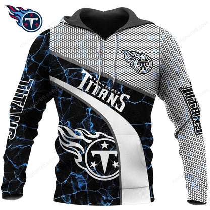 NFL x TEN Electric Marble Personalized Hoodie HLP HLPHUONG