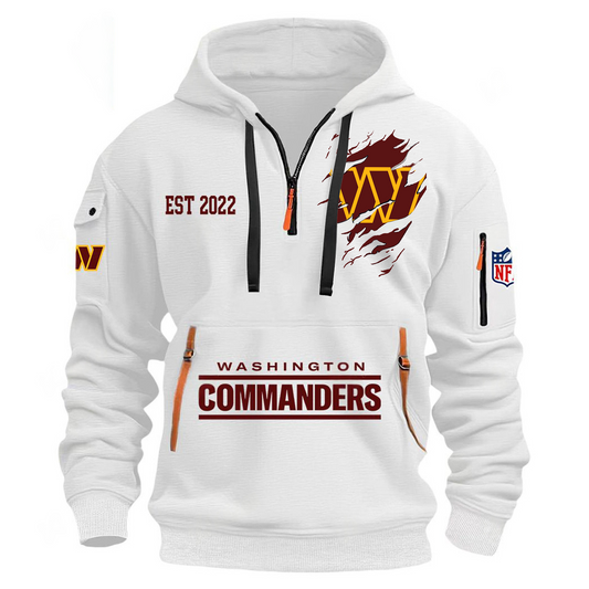 NFL x WAS EST 2022 Half Zipper Hoodie HLP HLPHUONG