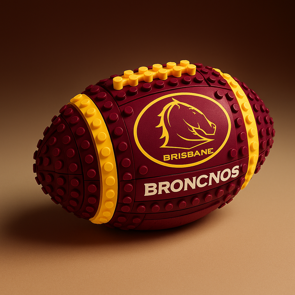 NRL Teams Building Block Rugby Set DDT CTND