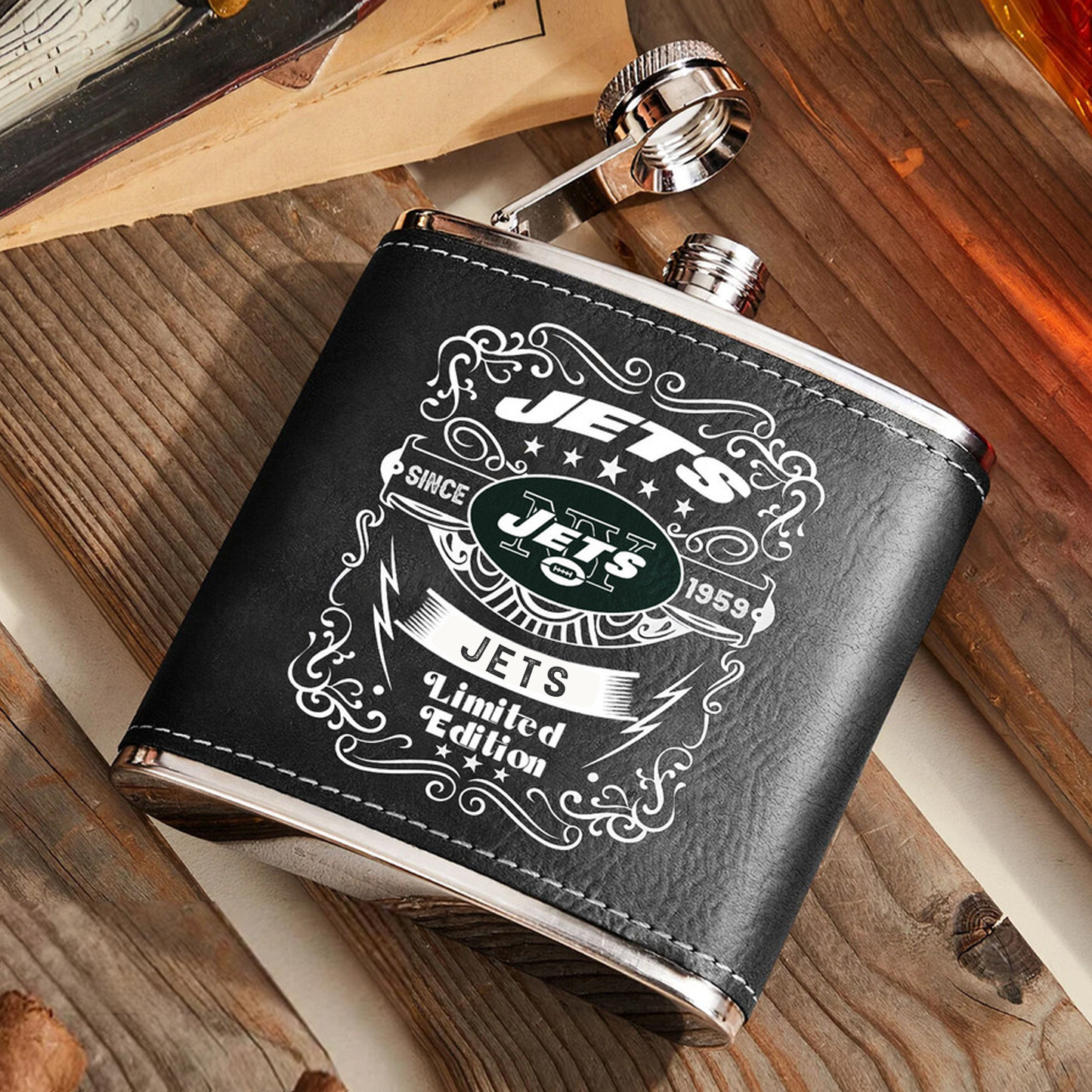NIJ x NFL Stainless Steel Flask DatND ThuongNH