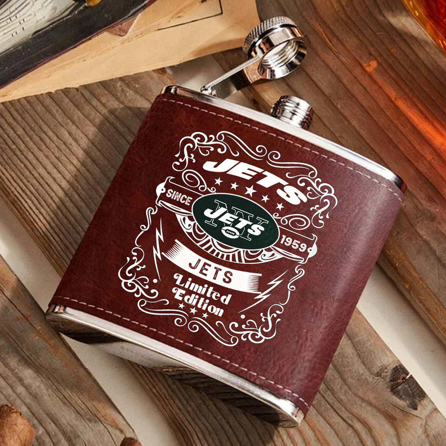 NIJ x NFL Stainless Steel Flask DatND ThuongNH