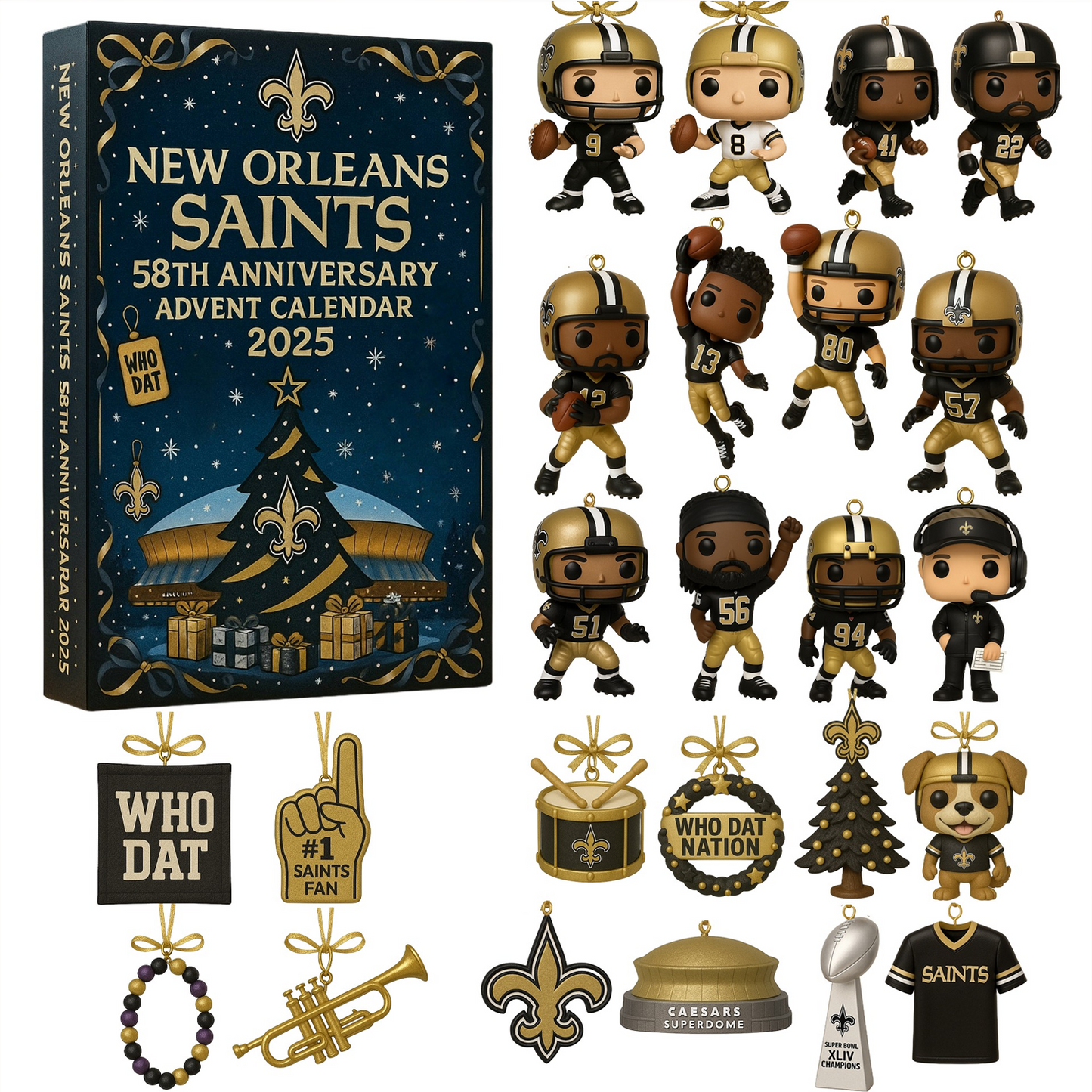 NO x NFL Anniversary Advent Calendar DATND TANTD