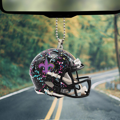 NO x NFL Custom Shape 2-sided Car Ornament DATND TANTD