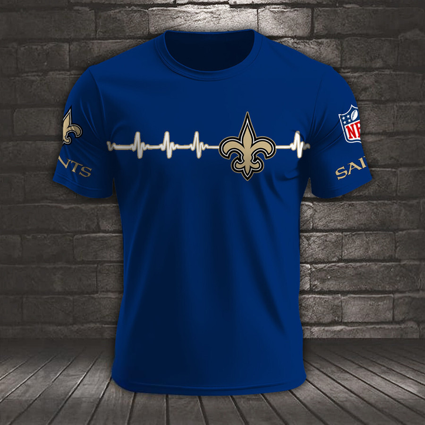 NO x NFL Heart Rate Map Special 3D Shirt DatND ThuongNH