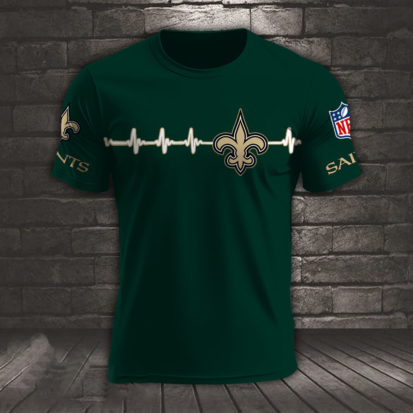 NO x NFL Heart Rate Map Special 3D Shirt DatND ThuongNH