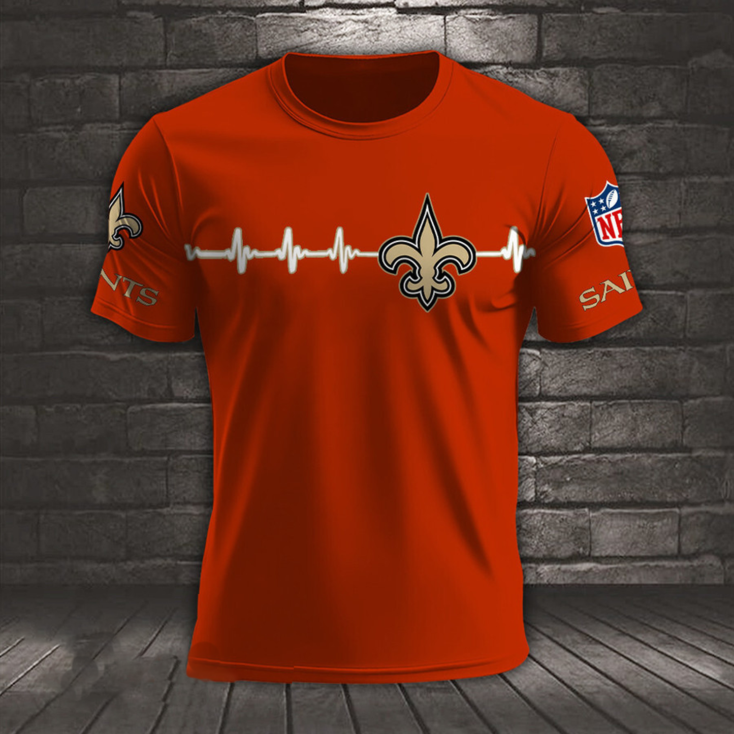 NO x NFL Heart Rate Map Special 3D Shirt DatND ThuongNH