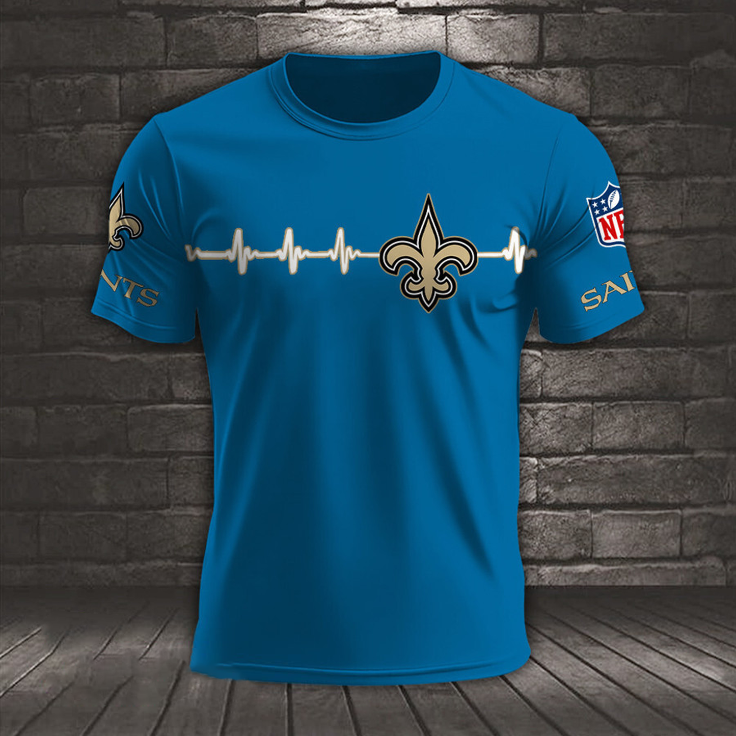 NO x NFL Heart Rate Map Special 3D Shirt DatND ThuongNH