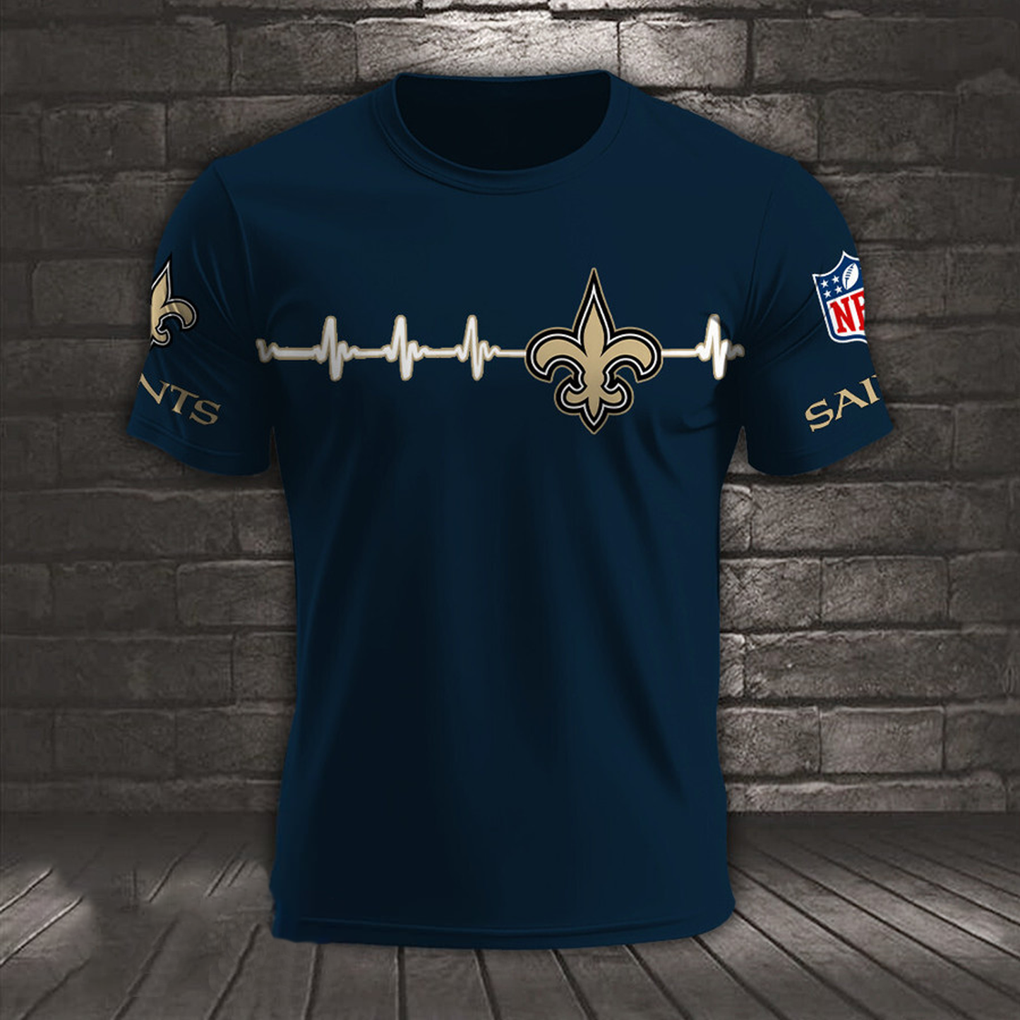 NO x NFL Heart Rate Map Special 3D Shirt DatND ThuongNH