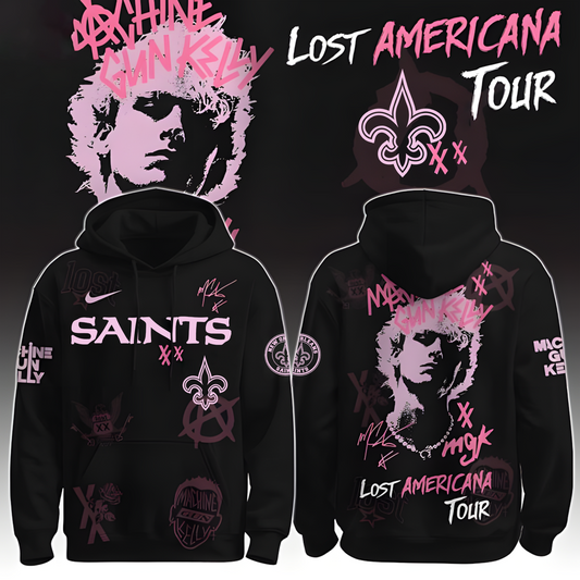 NO X NFL MGK Lost Americana Tour 2025 Machine Gun Kelly Hoodie T-Shirt NAK THUONGNH