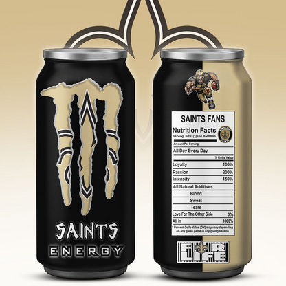 NO x NFL Monster Energy Tumbler Gift for Fans DATND TANTD