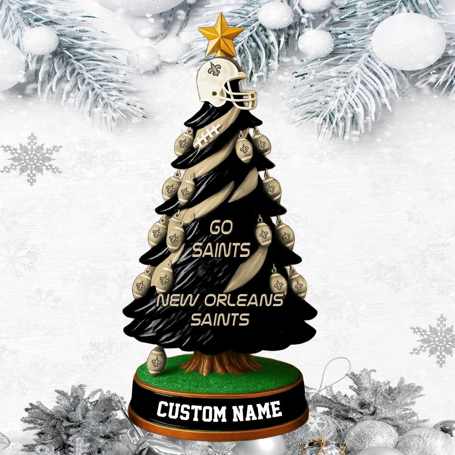 NOS NFL Acrylic Block Gift For Fans DDT CTND