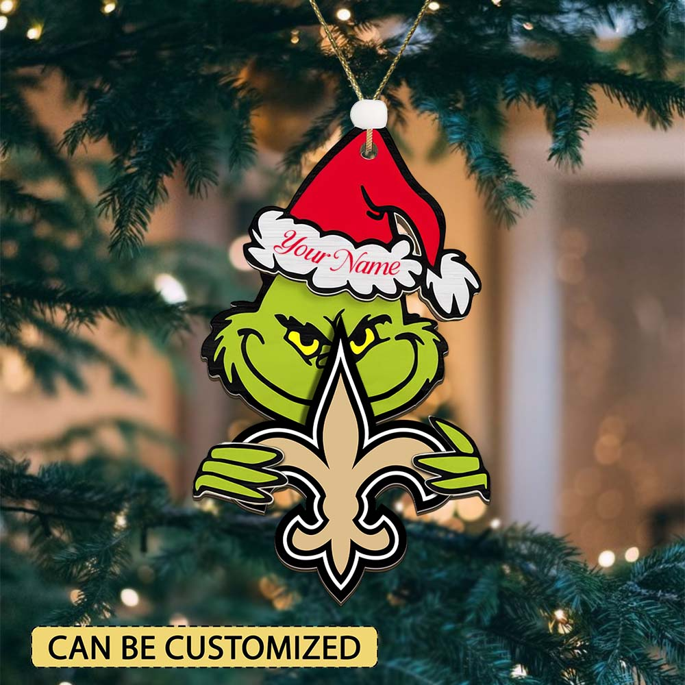 NOS NFL x Grin Christmas Ornament DDT HLP