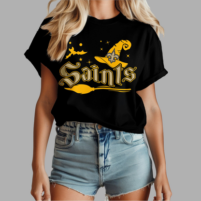 NOS Premium NFL Halloween Witch Women Shirt DDT CTND